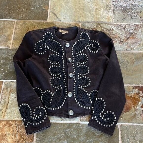 Vintage Double D Ranchwear Denim Studded Jacket