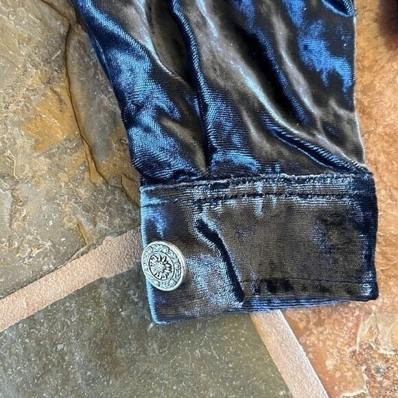 Vintage Velvet Double D Ranchwear Jacket & Skirt Set