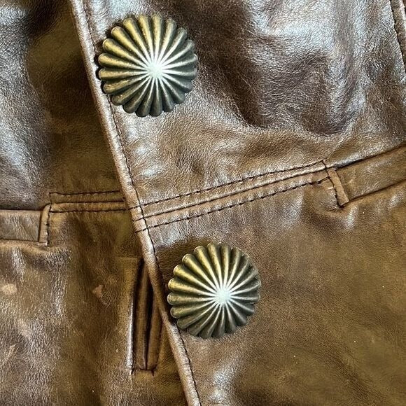 Vintage Double D Ranchwear Brown Leather Jacket