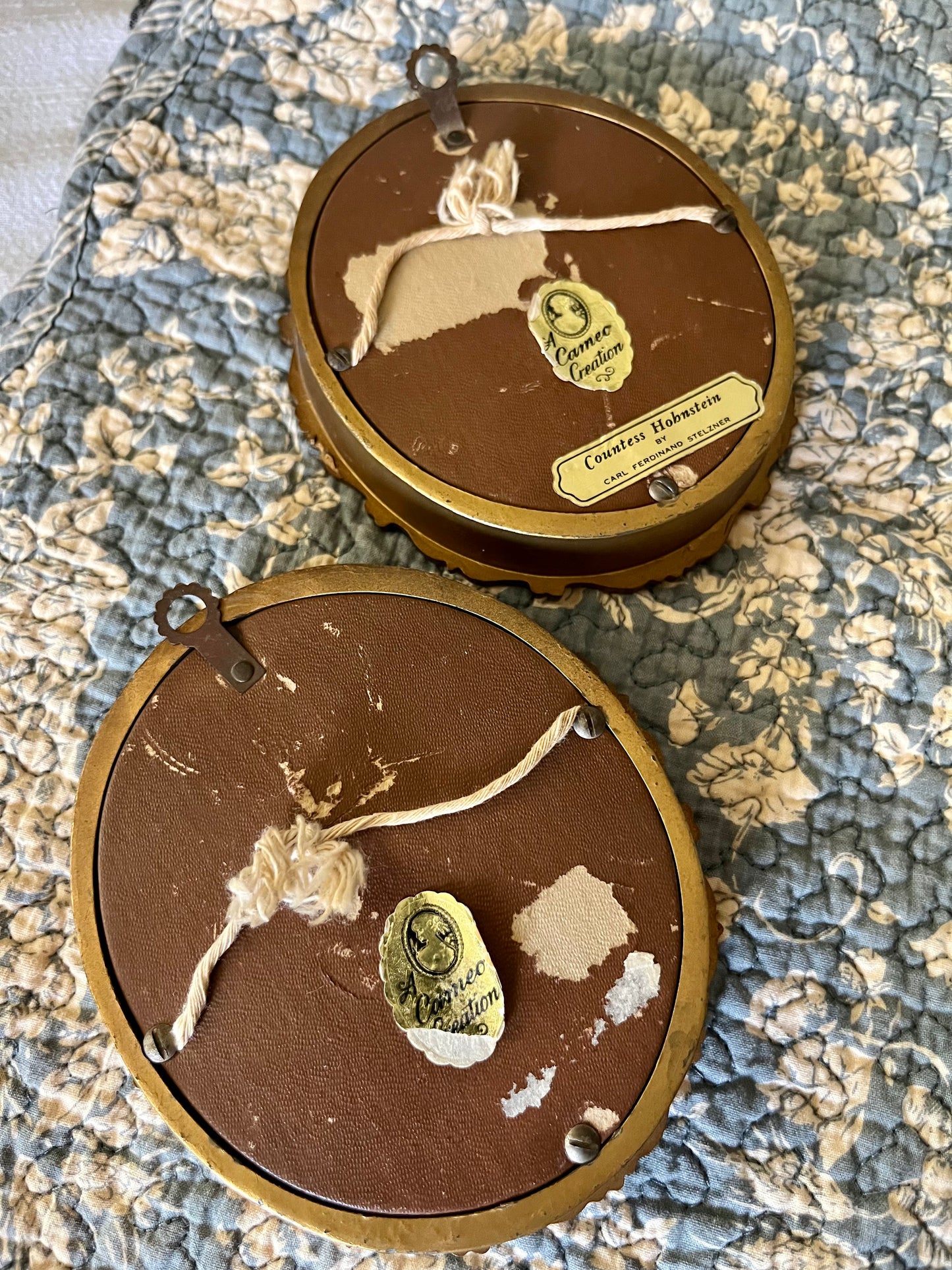 Cameo Creations Pair / SOLD