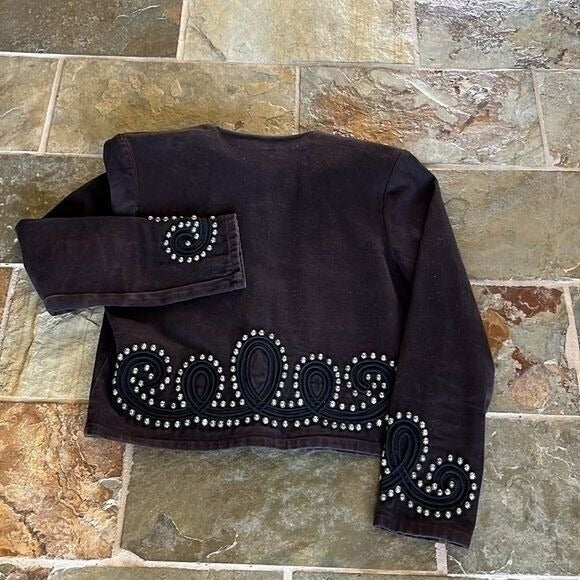 Vintage Double D Ranchwear Denim Studded Jacket