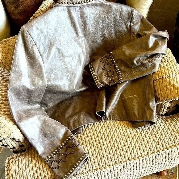 Vintage Double D Leather Jacket