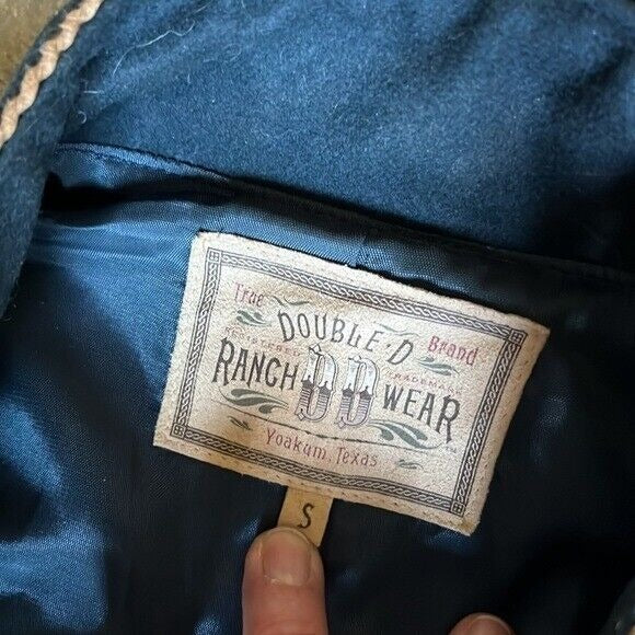 Vintage Double D Ranchwear Wool Embroidered - Leather Fringed Jacket