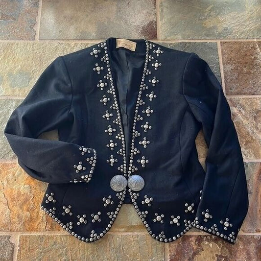 Vintage Double D Ranchwear Wool Studded Jacket