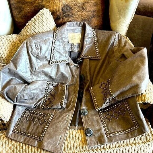 Vintage Double D Leather Jacket